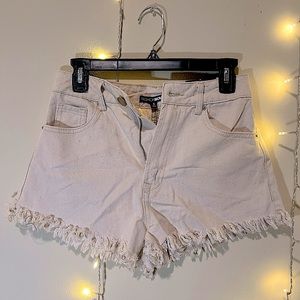 NWT: Fashion Nova High Waisted Shorts Size 3